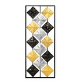 Decoratiune de perete, Tesoro, Metal, Dimensiune: 38 x 95 cm, Multicolor
