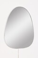 Oglinda cu Iluminare Led, Mirrorland, Quippy, Oglindă indestructibilă cu obturator, Alb