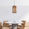 Lustra, FullHouse, 390FLH2185, Lemn, Maro antichizat