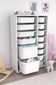Dulap multifunctional, Estella, Rine 2D4K8U, Alb