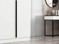 Dulap pentru haine, Minerva, Kale Plus Membrane White, 90x210x52 cm, PAL, Alb