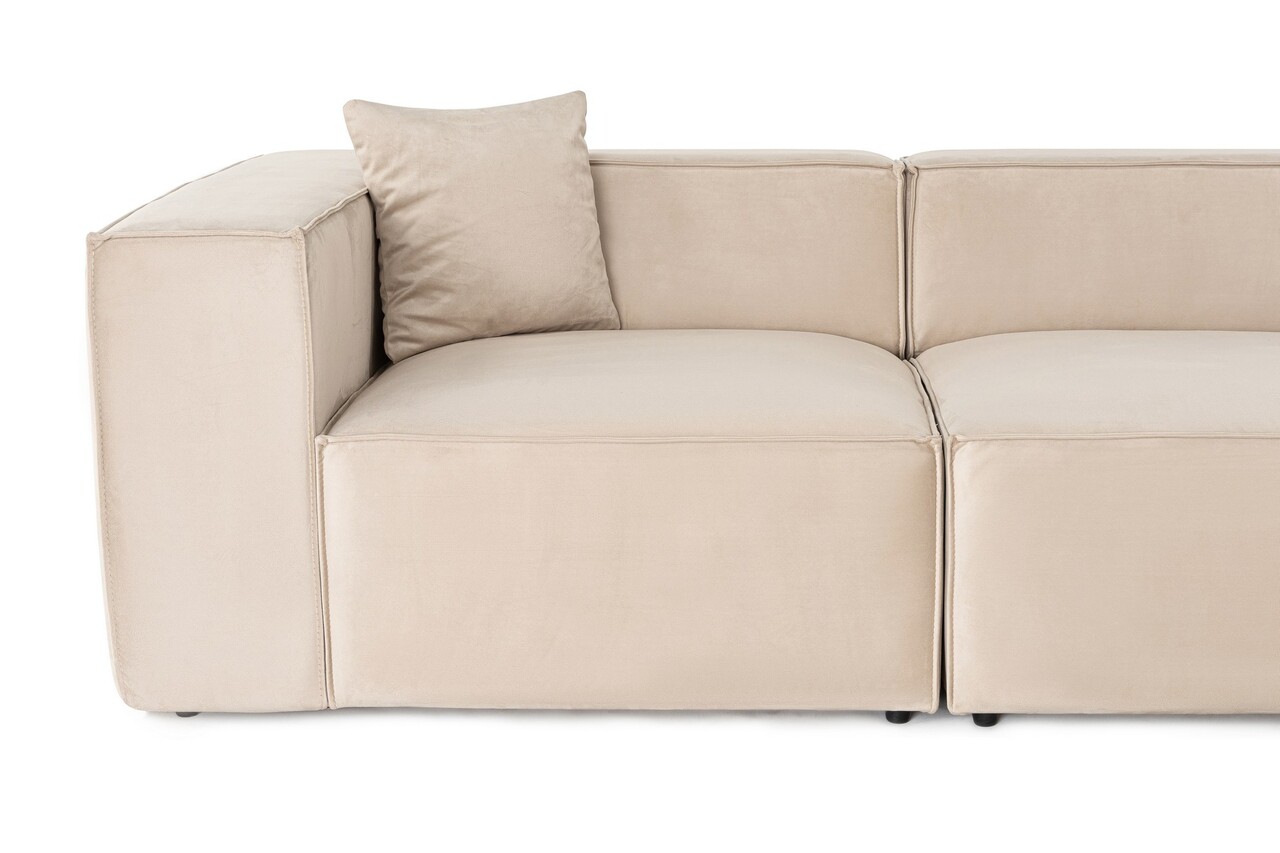 Canapea 3 locuri, Atelier del Sofa, 560ARE1938, Crem - imagine 5