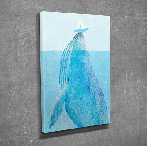 Tablou decorativ, dc233, canvas, lemn, multicolor