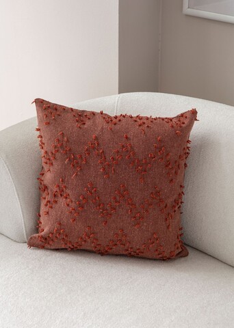 Husa de perna, Tuffet, 43x43 cm, Material: 100% POLIESTER, Caramiziu
