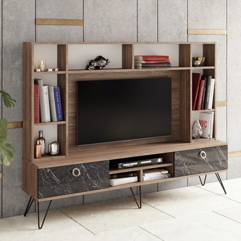 Comoda TV, Zena Home, Lorenz, PAL, Nuc / Negru mezoni.ro