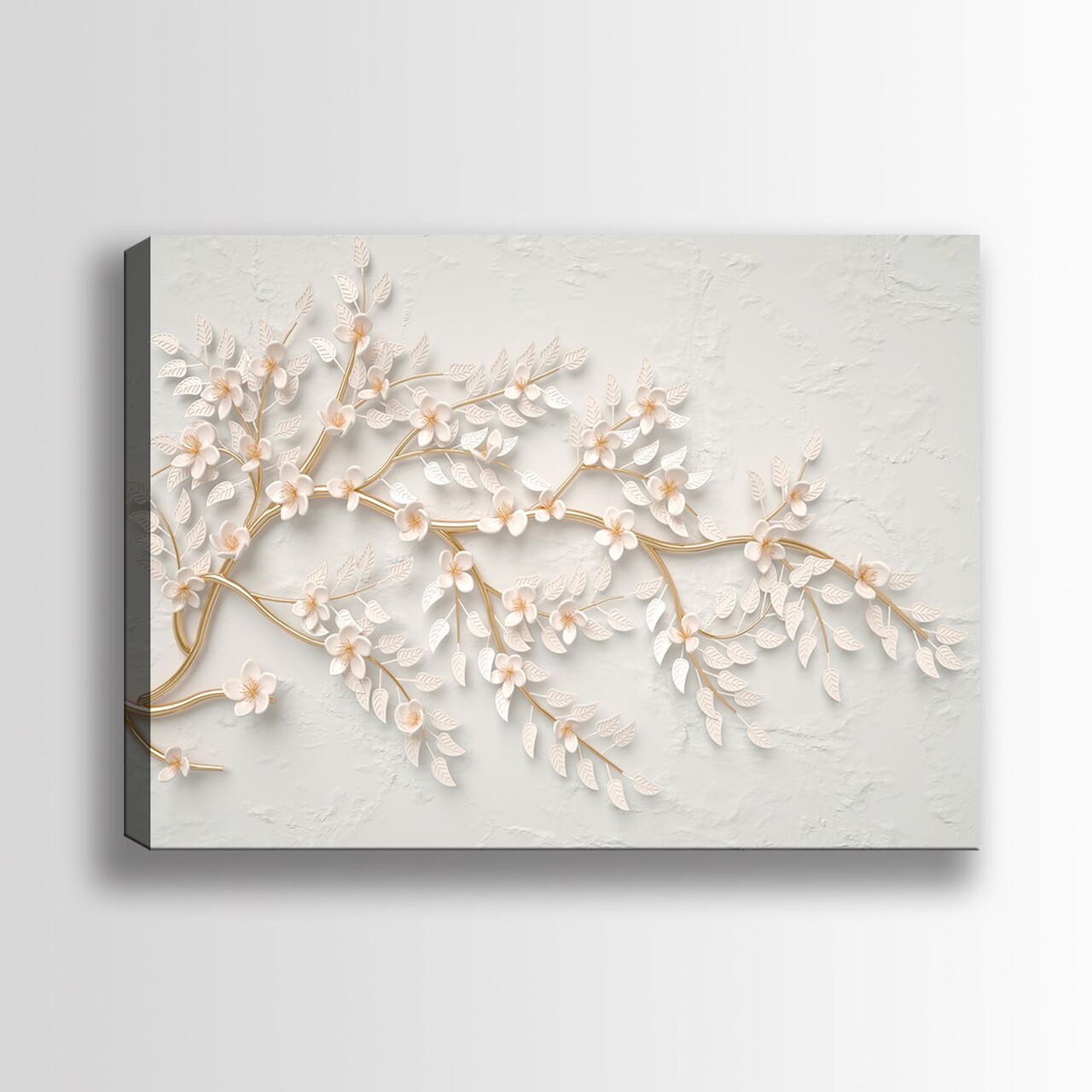 Tablou decorativ, KNV10256, Cadru: 100% LEMN (grosime: 3 cm), Multicolor - view 2