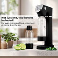 Aparat sifon Berlinger Haus, Matte Black, 22x13x43 cm, 0.5L / 1L, inox/polipropilena, negru mat