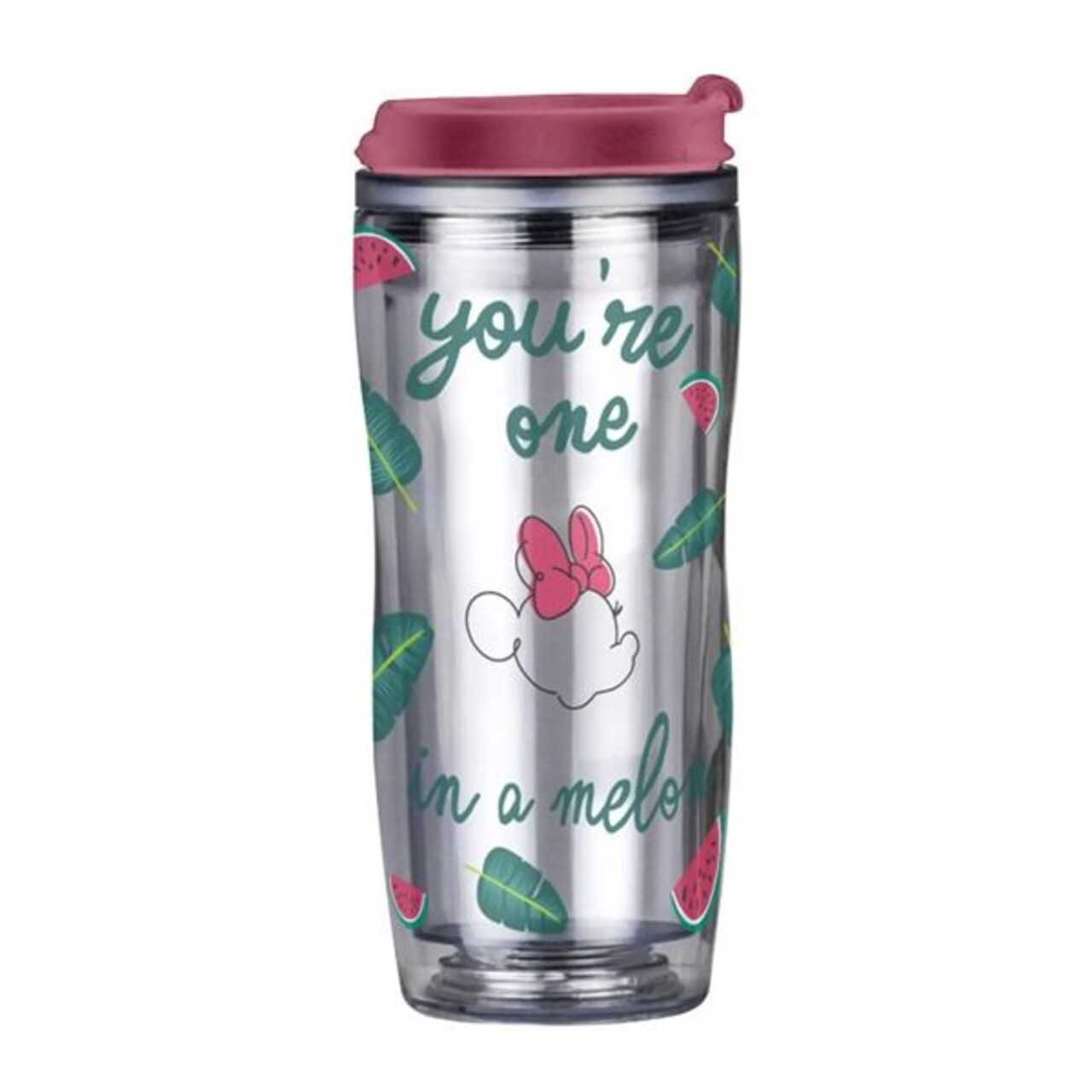 Cana Termos Pepene Minnie, Disney, 400 Ml, Inox, Multicolor