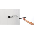 Uscator de rufe retractabil cu montare pe perete, Brabantia, Pull-out Stainless Steel, 22 m capacitate de uscare, polipropilena/otel, gri mat