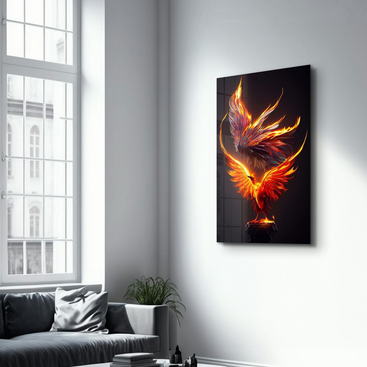 Tablou decorativ, SPR-1299, Dimensiuni: 70 x 110 cm, Multicolor - view 4