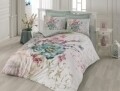 Lenjerie de pat dubla Norma, Cotton Box, 4 piese, 240 x 260 cm, 100% bumbac ranforce, multicolora