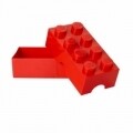 Cutie de depozitare Classic, LEGO, 950 ml, polipropilena, rosu