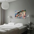 Tablou decorativ, 70100FAMOUSART-027, Canvas, 70 x 100 cm, Multicolor