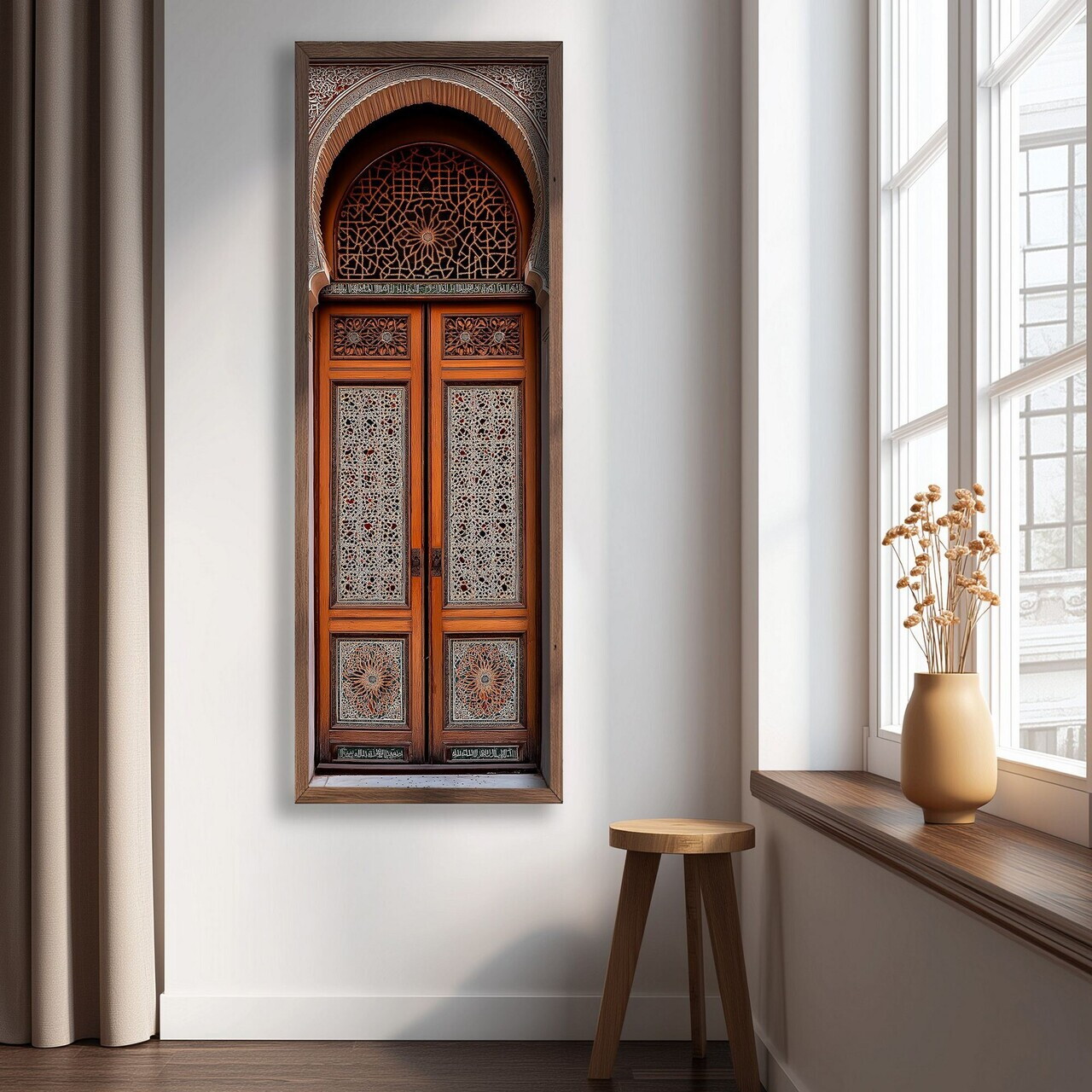 Tablou decorativ LAC067-120 MDF Lemn masiv Multicolor