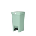 Cos de gunoi cu pedala, Brabantia, StepUp, 10 L, 26.5x20.3x38.1 cm, polipropilena, verde jad