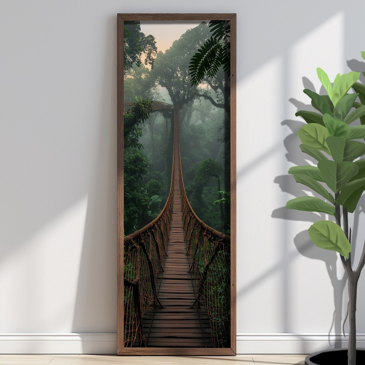 Tablou decorativ, EMR076, MDF, Lemn, Multicolor