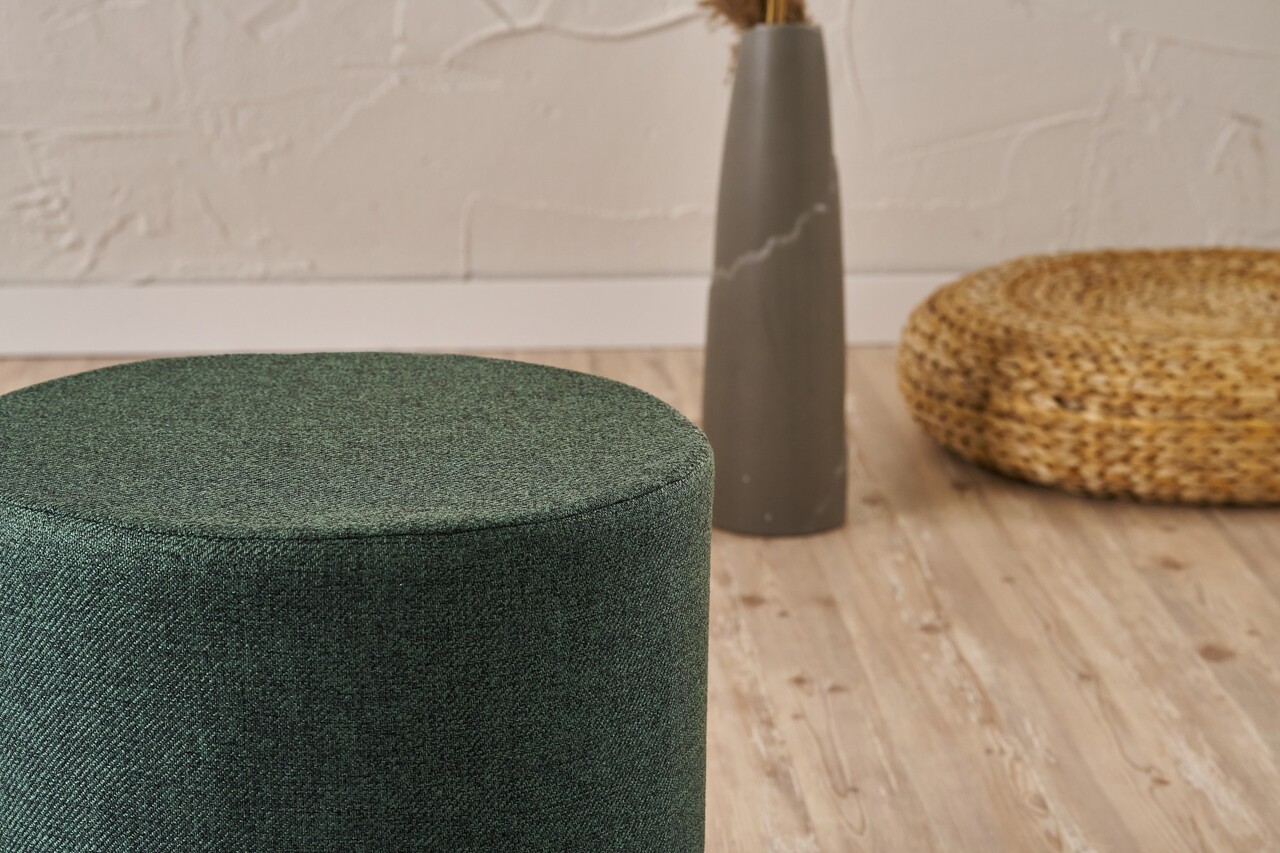 Taburet, Atelier del Sofa, 825BLC5174, Lemn, Verde - view 3