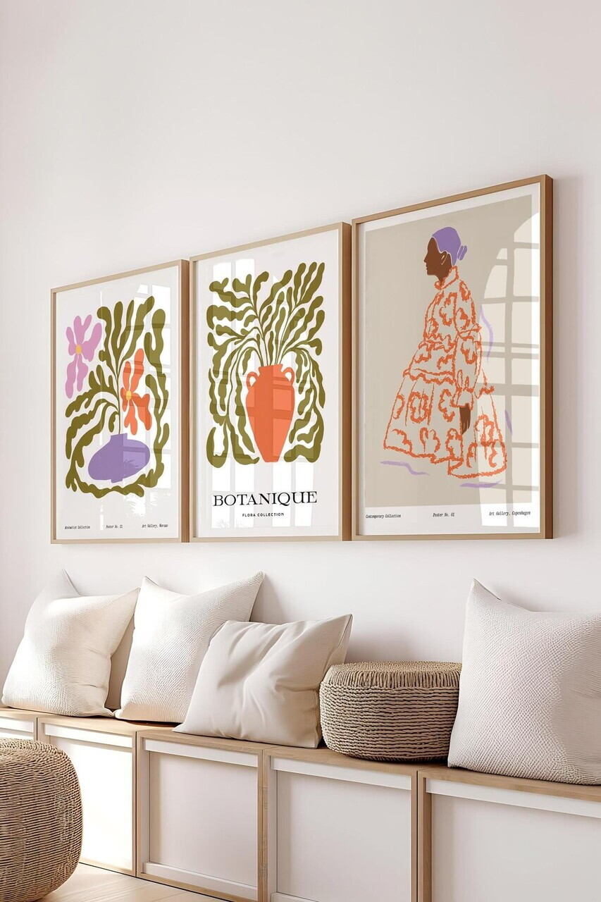 Set de pictură decorativă, Ç-300584, Sticla PVC, Multicolor — imaginea 2