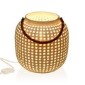Lampa de masa Omari, Versa, 16.5 x 16.5 x 16.4 cm, 1 x E14, portelan