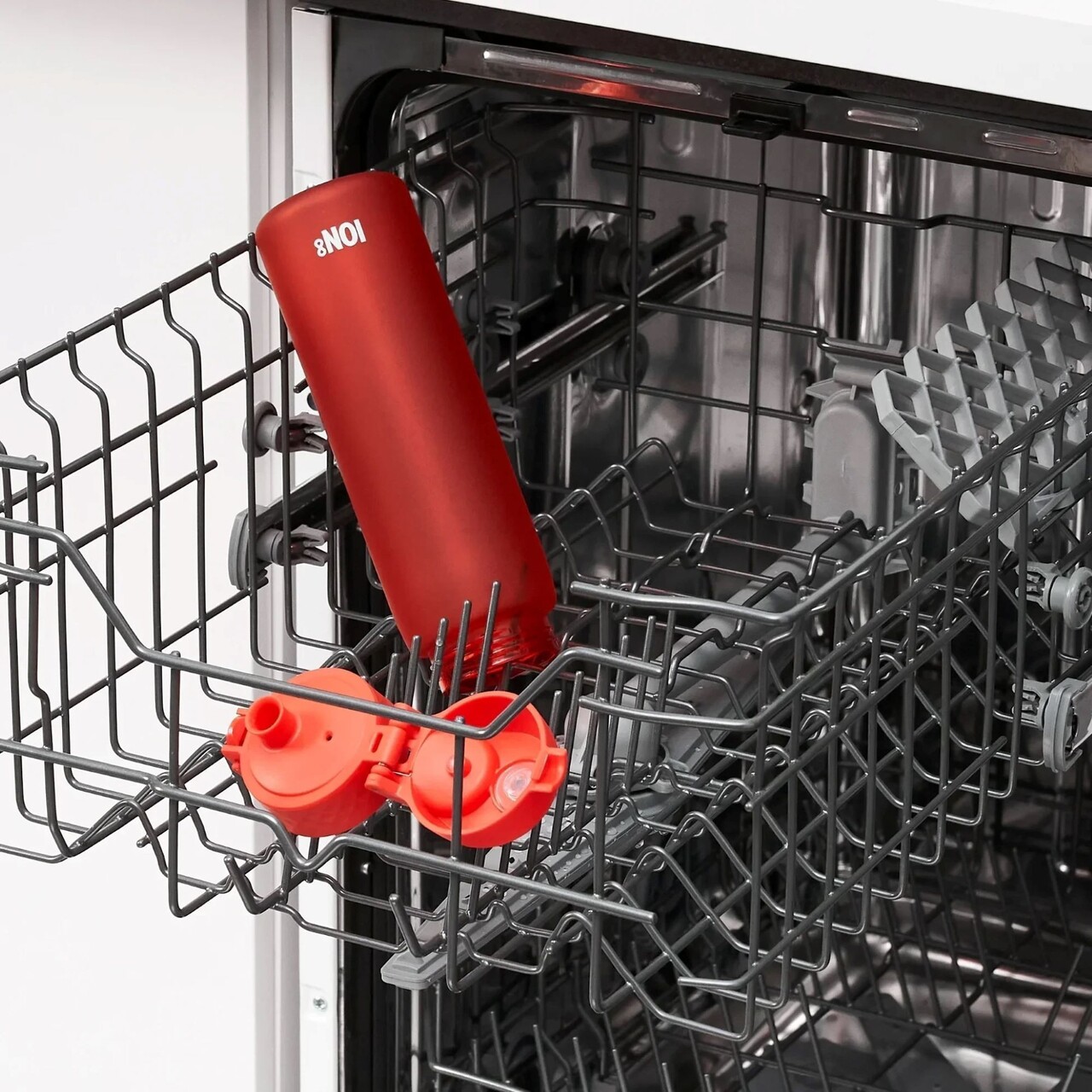 Sticla apa Slim, recyclon, 500ml, Red - Ion8 - imagine 9