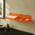 Raft de perete acrilic, Hanah Home, Vivid, 50x10x4 cm, Portocaliu