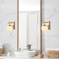 Aplica de perete, Fulgor, 942FLG2213, Metal, Auriu