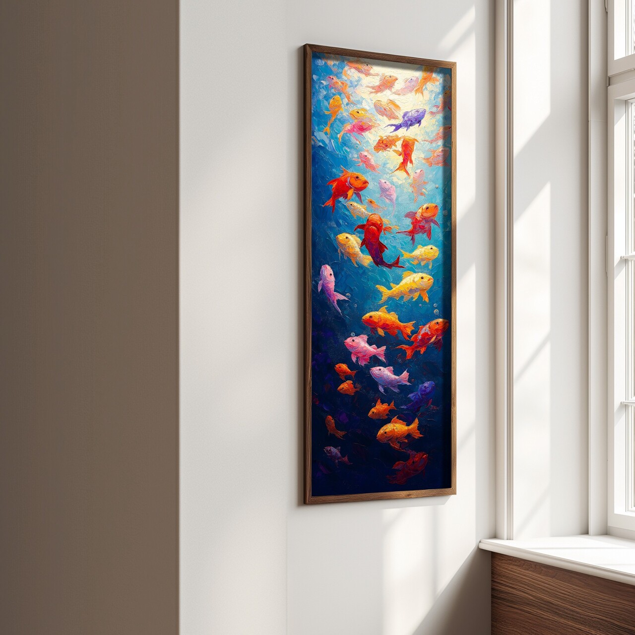 Tablou decorativ, EMR095, Lemn, Multicolor - view 3