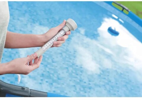 Termometru plutitor pentru piscina bestway flowclear 58072, 4.8x19 cm