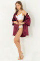 Halat de casa, 995MRE1170 - M/L, Miorre, Poliester, Rosu claret