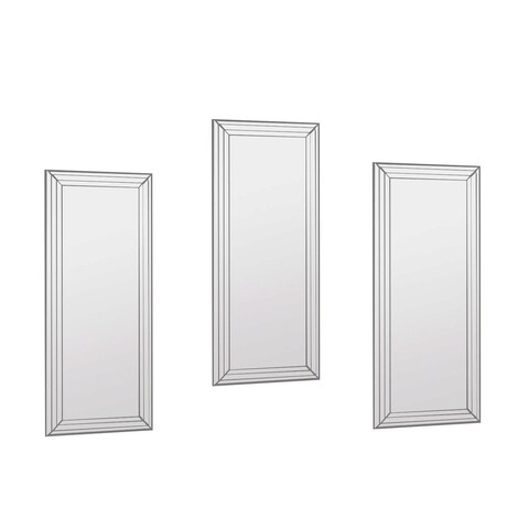 Set de oglinzi decorative, Siam, Mini Neom, MDF , Transparent
