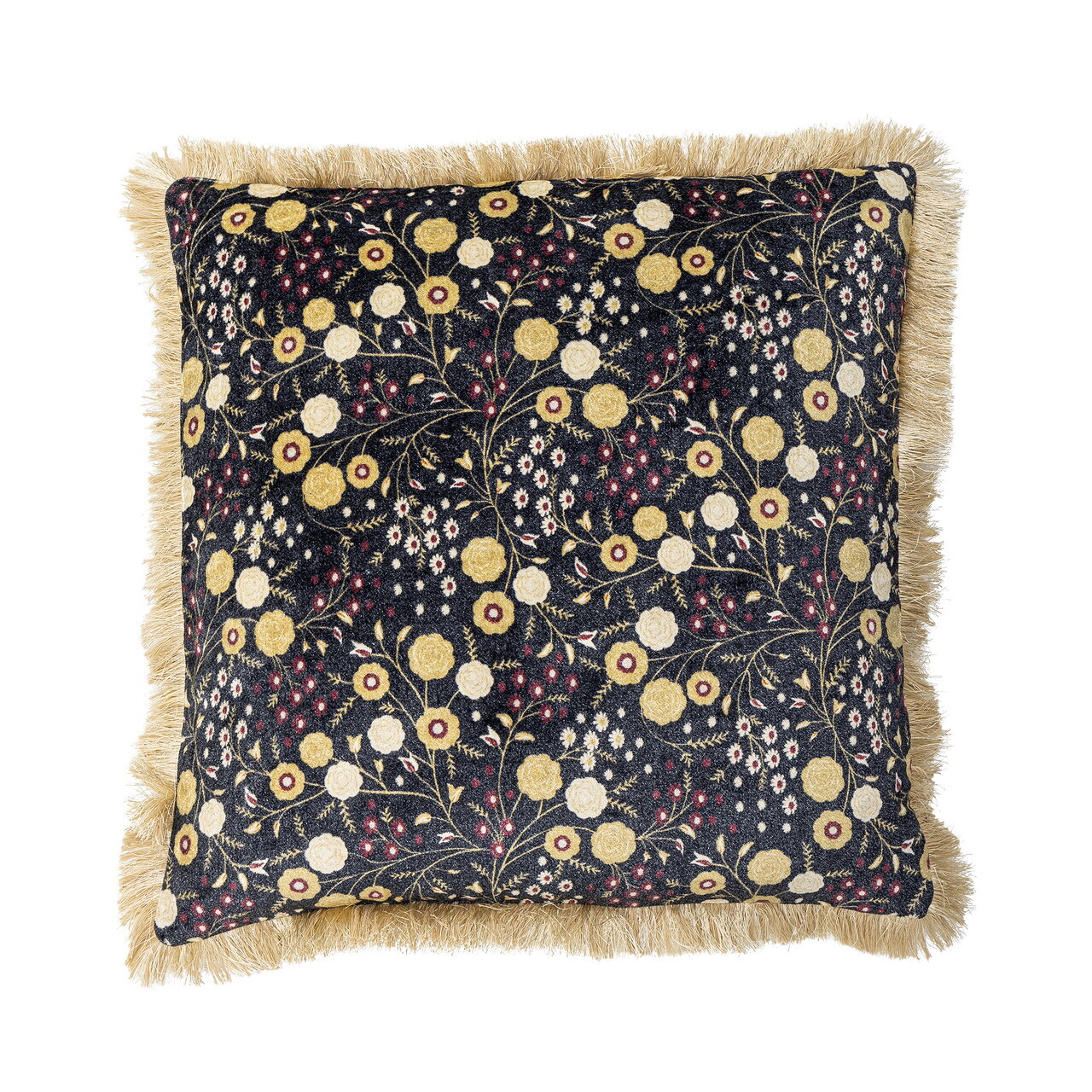 Perna decorativa Bloomingville Eydis 45x45 cm amestec bumbac multicolor