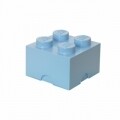 Cutie de depozitare LEGO, 5700 ml, polipropilena, albastru deschis
