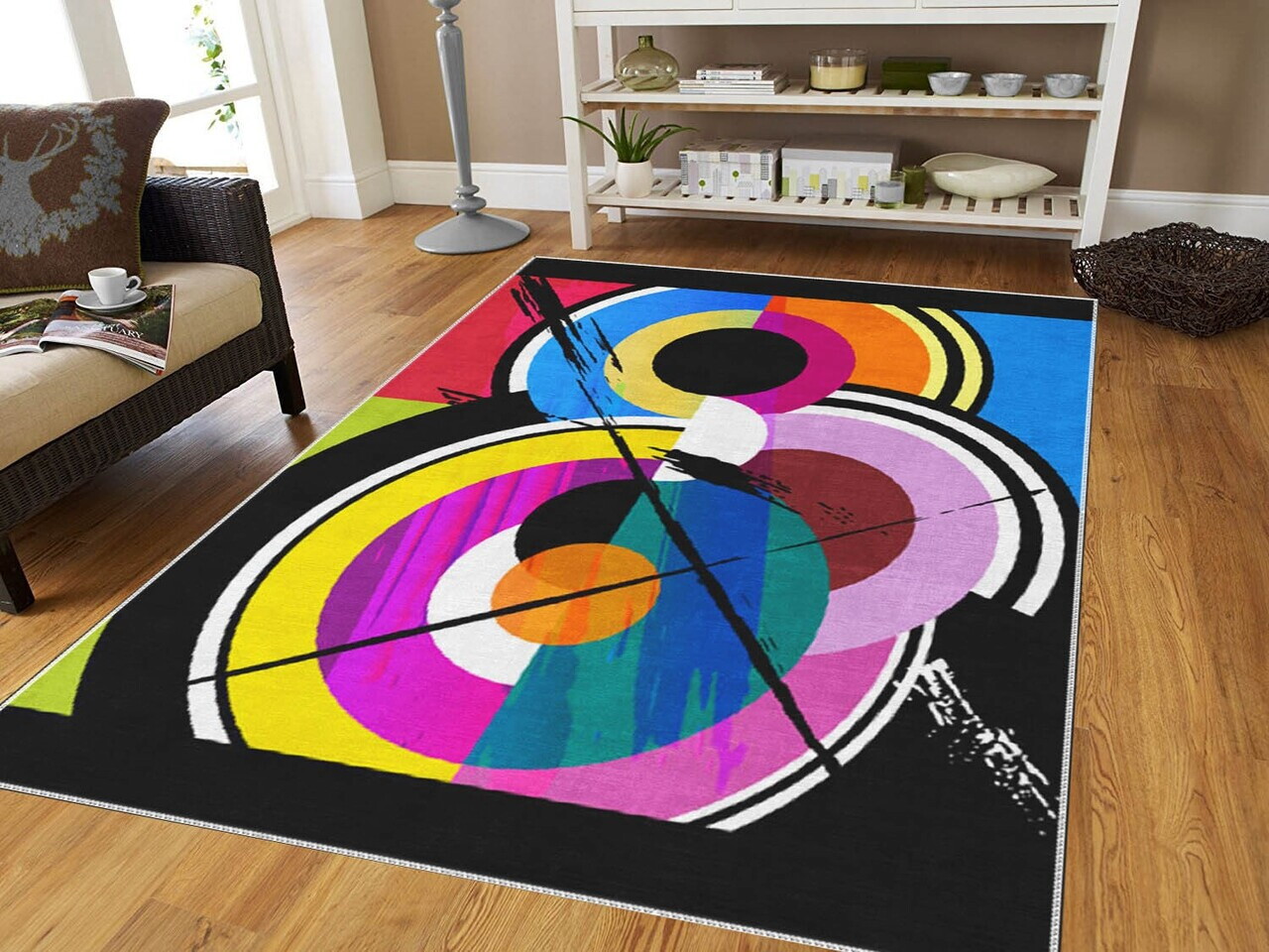 Covor, ym (135), 160x230 cm, Poliester, Multicolor