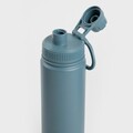 Termos Lunare, Homla, 8x28 cm, 650 ml, inox/plastic, albastru