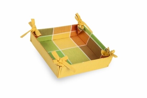 Cos de paine Solar, Heinner, 20 x 20, 100% bumbac, verde/galben