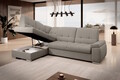 Coltar extensibil stanga 3 locuri ELTAP, LT-07PO, Sado, 272x192x95 cm, lemn/poliester, gri