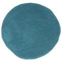 Covor de baie rotund 80 cm Fringe, Jotta, albastru
