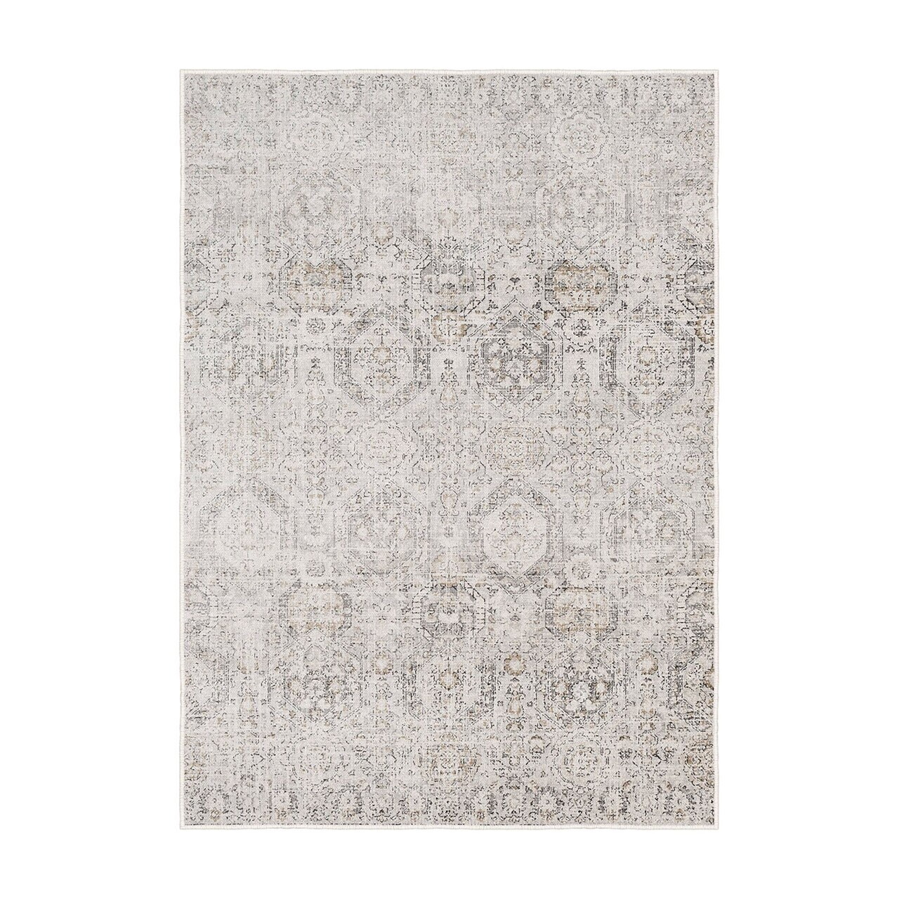Covor, Kece-Fr47, 180x280 cm, Bej — imaginea 7