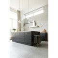 Cos de gunoi cu soft touch, Brabantia, Bo Touch Matt, 11+23 L, 31.2x54x68 cm, otel, negru mat