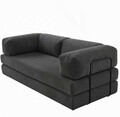 Canapea 3 locuri, Atelier del Sofa, 326NYR1149, Fumuriu