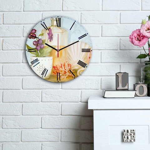 Ceas de perete, 3030ms-060, mdf, ø30 cm, multicolor