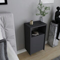 Noptiera, Retricy, Carlin, 36x25.3x61.4 cm, PAL, Antracit