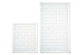 Set covorase de baie 2 piese, Alanur Home, Cottonkt 000010, Bumbac, Crem