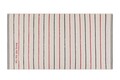 Set 3 prosoape de maini 407, Beverly Hills Polo Club, 50x90 cm, bumbac, alb/albastru inchis/rosu