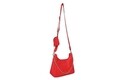 Geanta Clarence, Laura Ashley, piele ecologica, rosu
