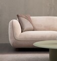 Canapea 3 locuri, Atelier del Sofa, 560ARE5255, Cadru: LEMN/PAL, Crem