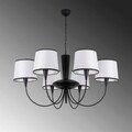 Lustra, Opviq, 892OPV1947, Metal, Negru