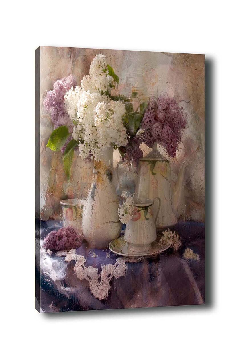 Tablou decorativ, Kanvas Tablo (50 x 70), Cadru: 100% LEMN (grosime: 3 cm), Multicolor - view 2