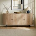Consola, Nordure, Noble, 180x80x40 cm, Maro