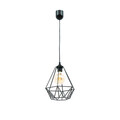 Lustra ELTAP, Benigne, 25x90 cm, 1xE27, 15W, otel, negru